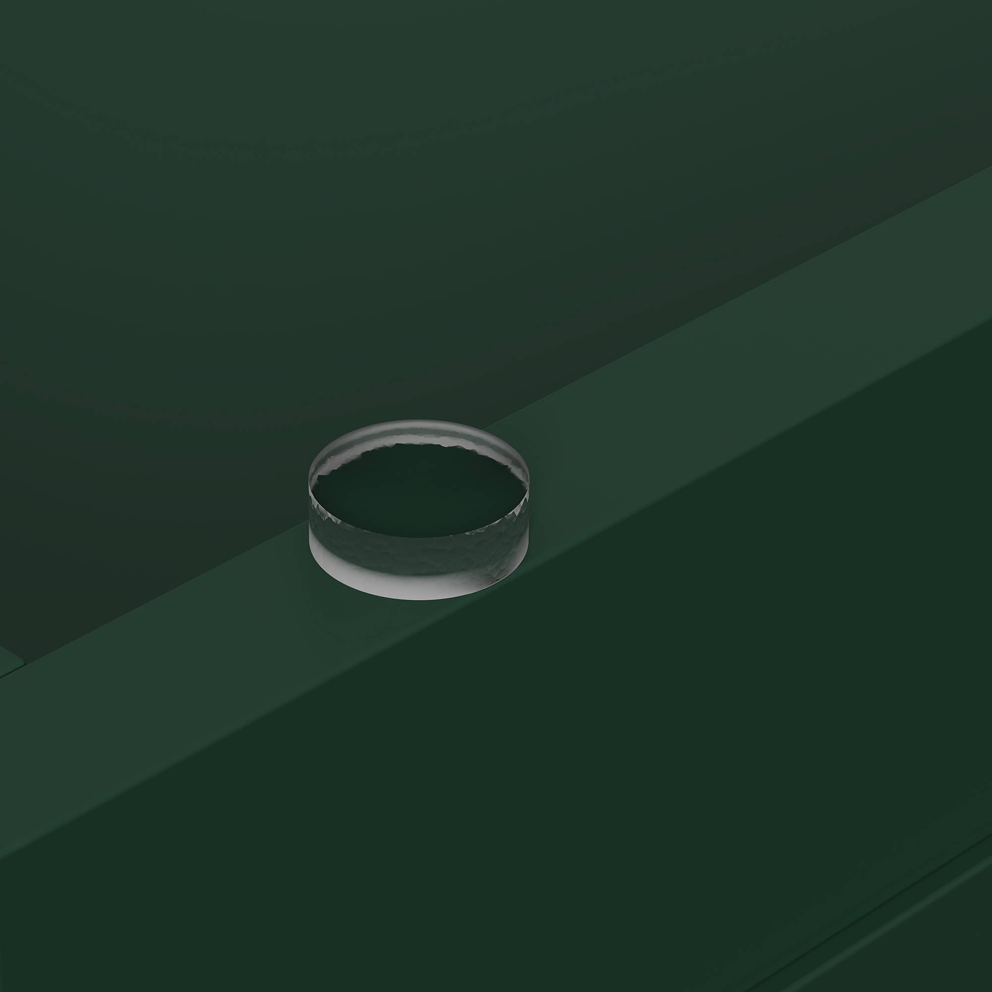 Heynemo - Vente Armoire - Table de chevet à 3 tiroirs, grande table de chevet avec rond doré31