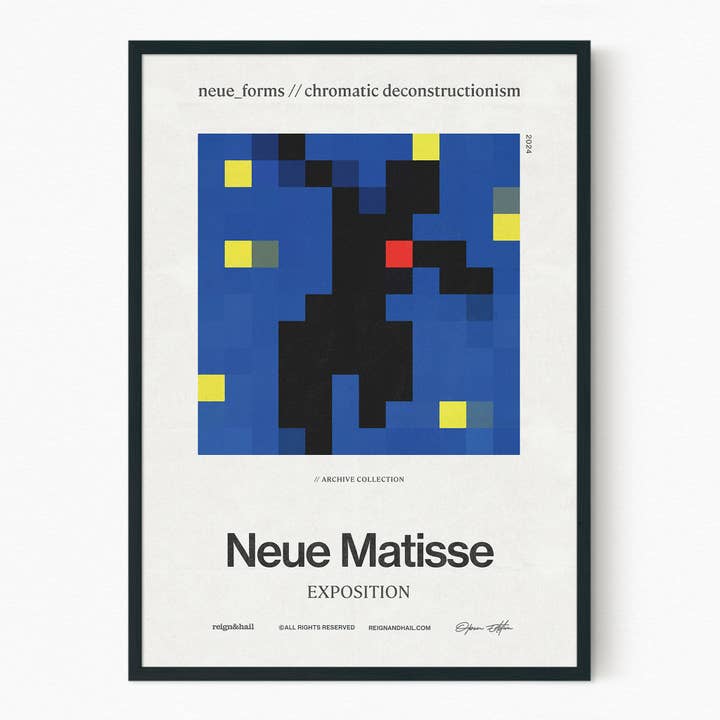 Neue Matisse - kunstafdruk voor wholesale door Reign&Hail