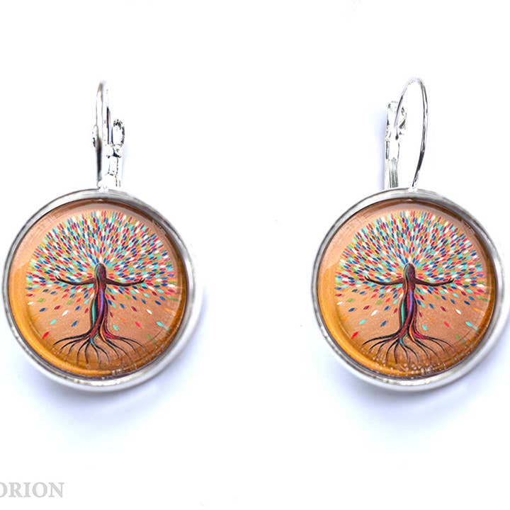 She Flourishes Earrings for wholesale by gaiaorion