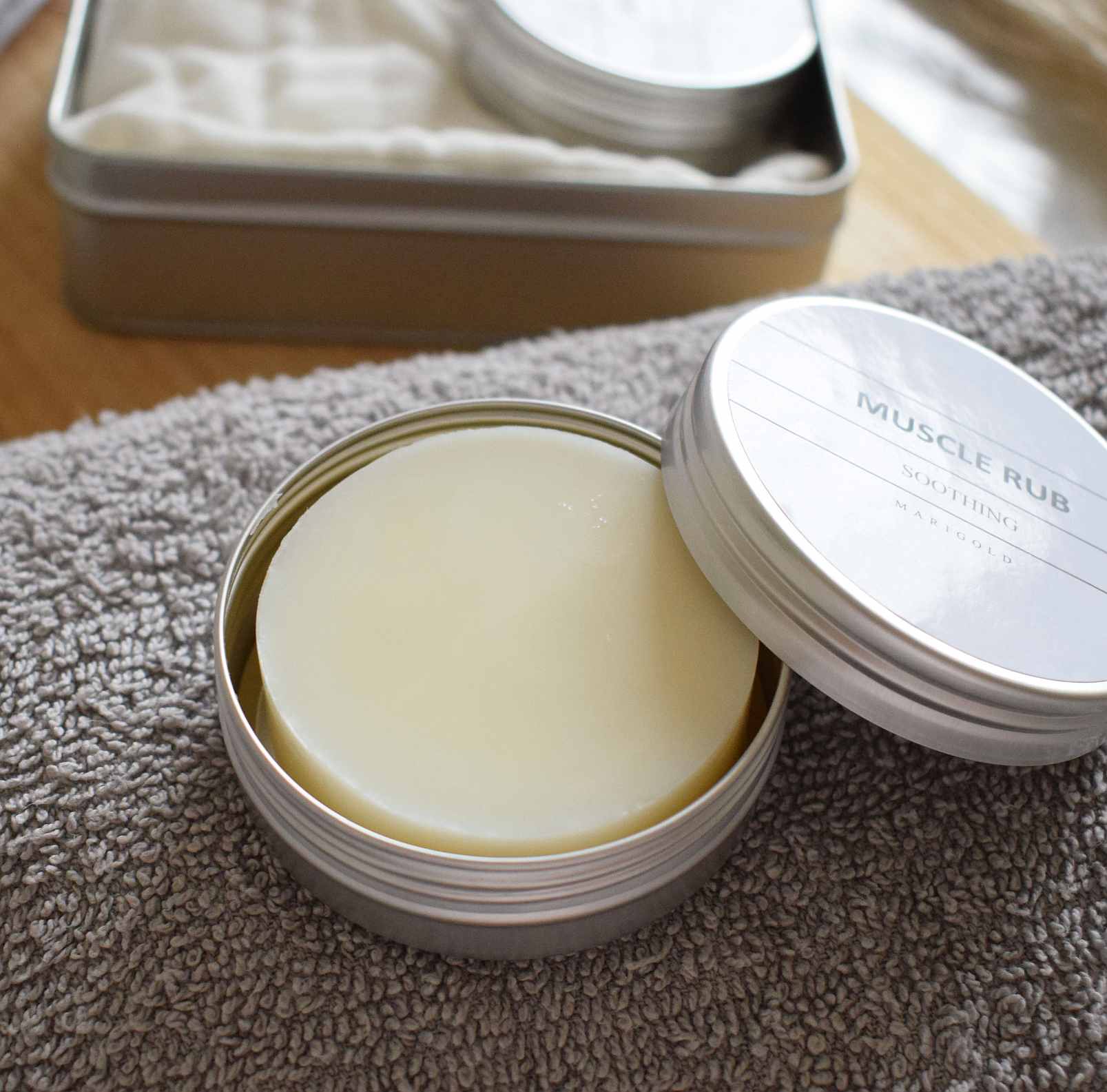 Marigold Charms - Vente Set de bain et corps - Kit de récupération écologique Sport2