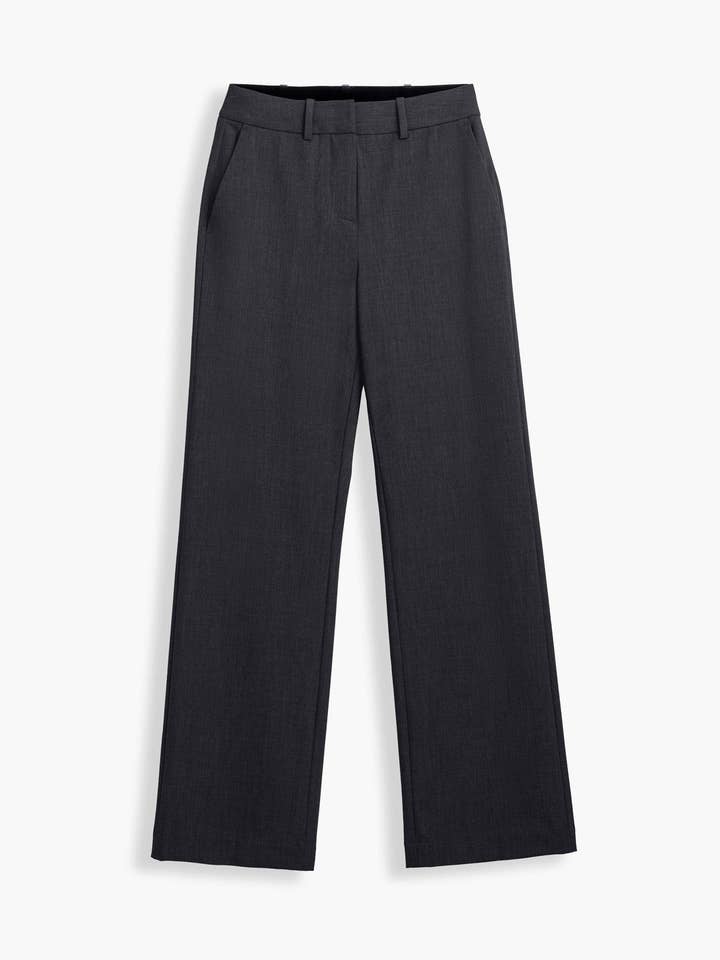 Pantalon Relaxed Velocity pour femmes - Charbon Foncé Chinée (MPS) pour la vente par Ministry Of Supply