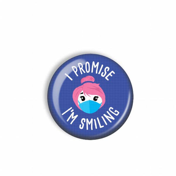 Snarkynurses - Wholesale Badge Accessory - Unisex - Badge Reel Topper | Smiling Design | 1.5"2