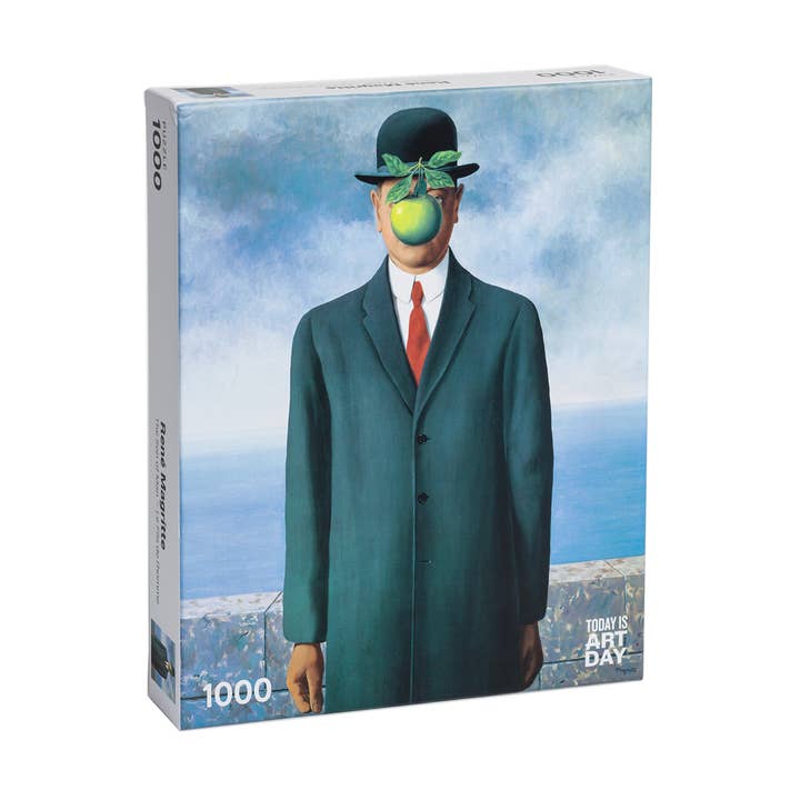 Today Is Art Day Art Puzzle Rene Magritte Son of Man for wholesale by Until Pty Ltd