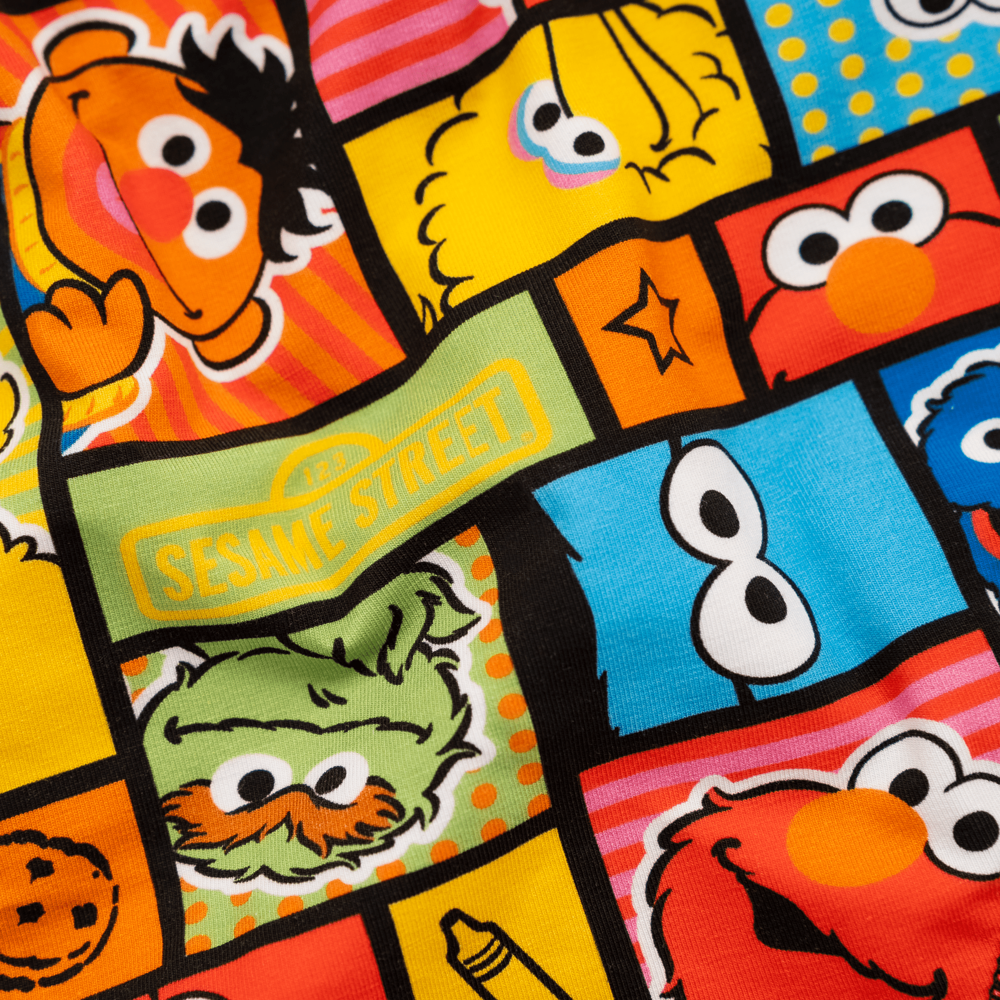 OddBalls – wholesale Underwear – Child – Sesame Street - Kids Boxer Shorts3