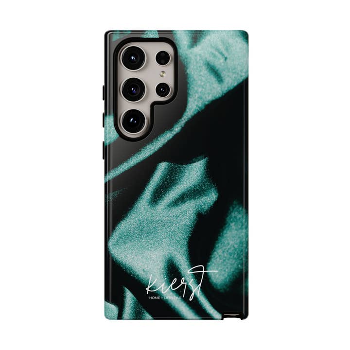 Smaragdgrøn Silketryk Samsung Galaxy Etui for engroshandel hos kierst