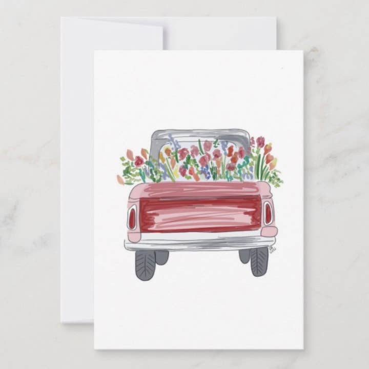 Farmer's Market Floral Card Set for wholesale by Ethel B Designs