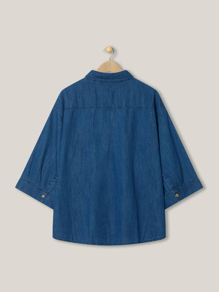 The Chambray Denim Shirt for wholesale on Faire11