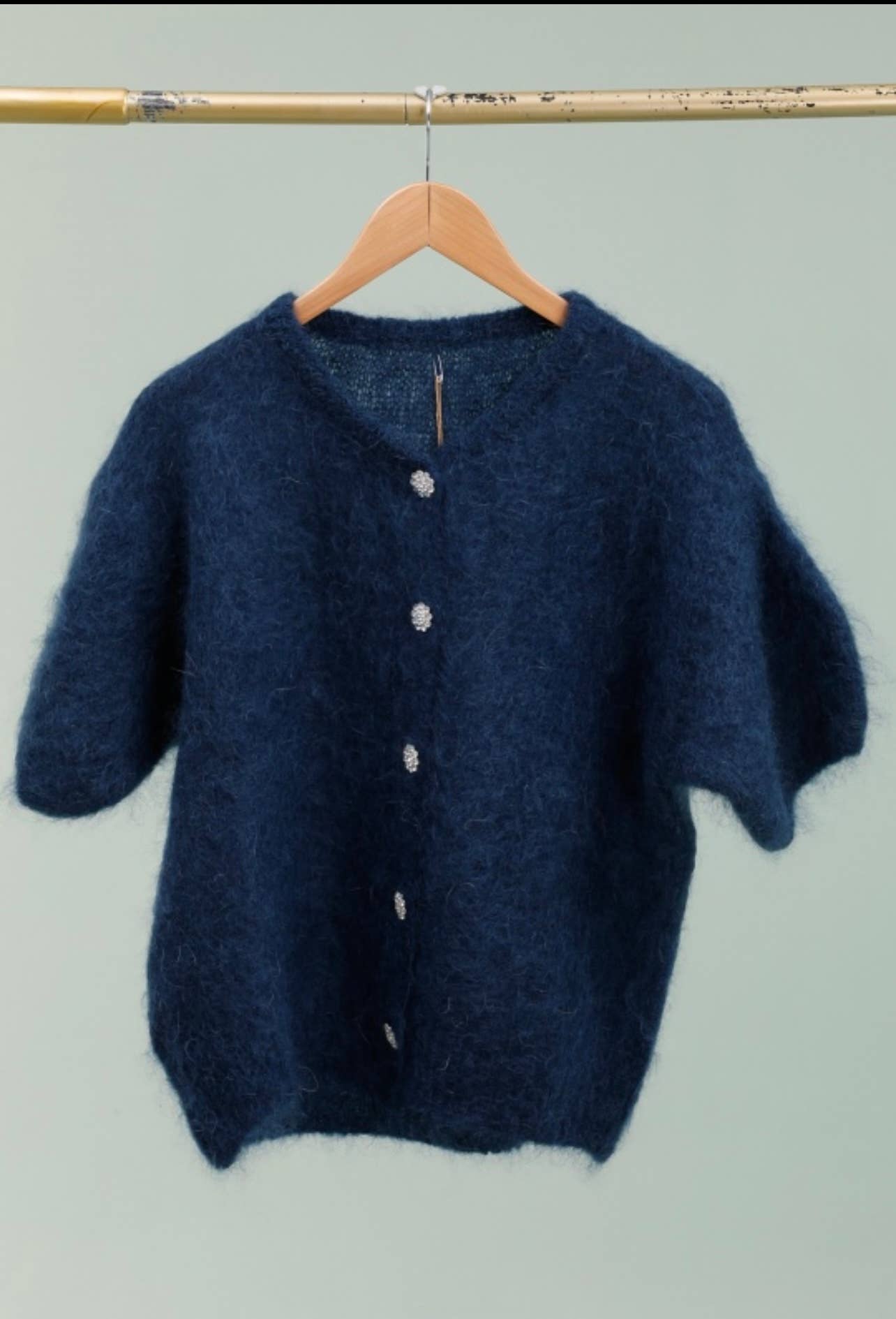 LÉA & LUC – wholesale Kofta - Dam – Mohairkofta med korta ärmar REF. 2157918