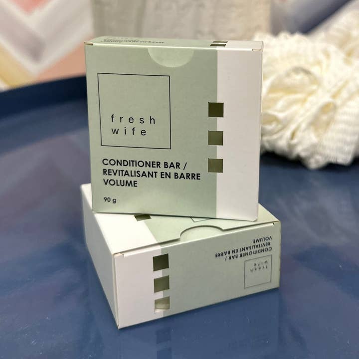 Volume Conditioner Bar - Boxed for wholesale by The Fresh Wife Soap Company