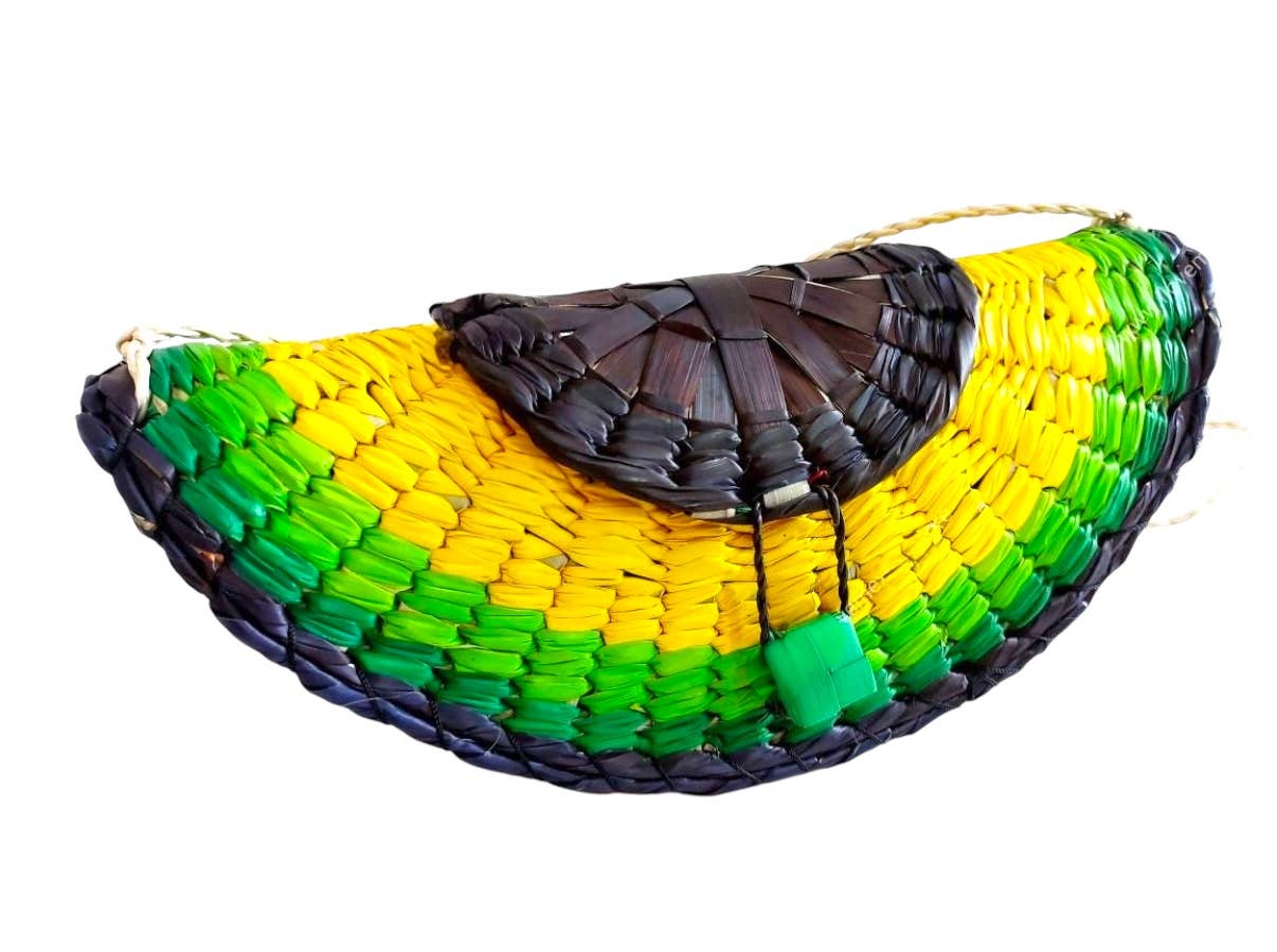 The Faria - Venta al por mayor Bandolera - Mujer - Bolsa de pajita de aguacate/bolsa de aguacate9