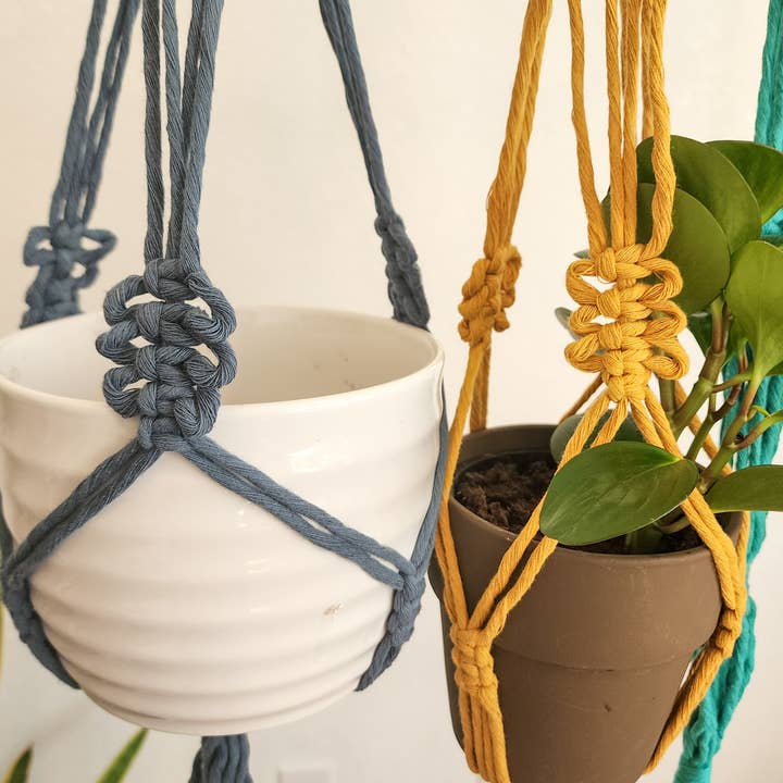 Handmade By Uruba - Wholesale Hanging Planter - Butterfly Plant Hanger, Minimalist Handmade Plant Hanger