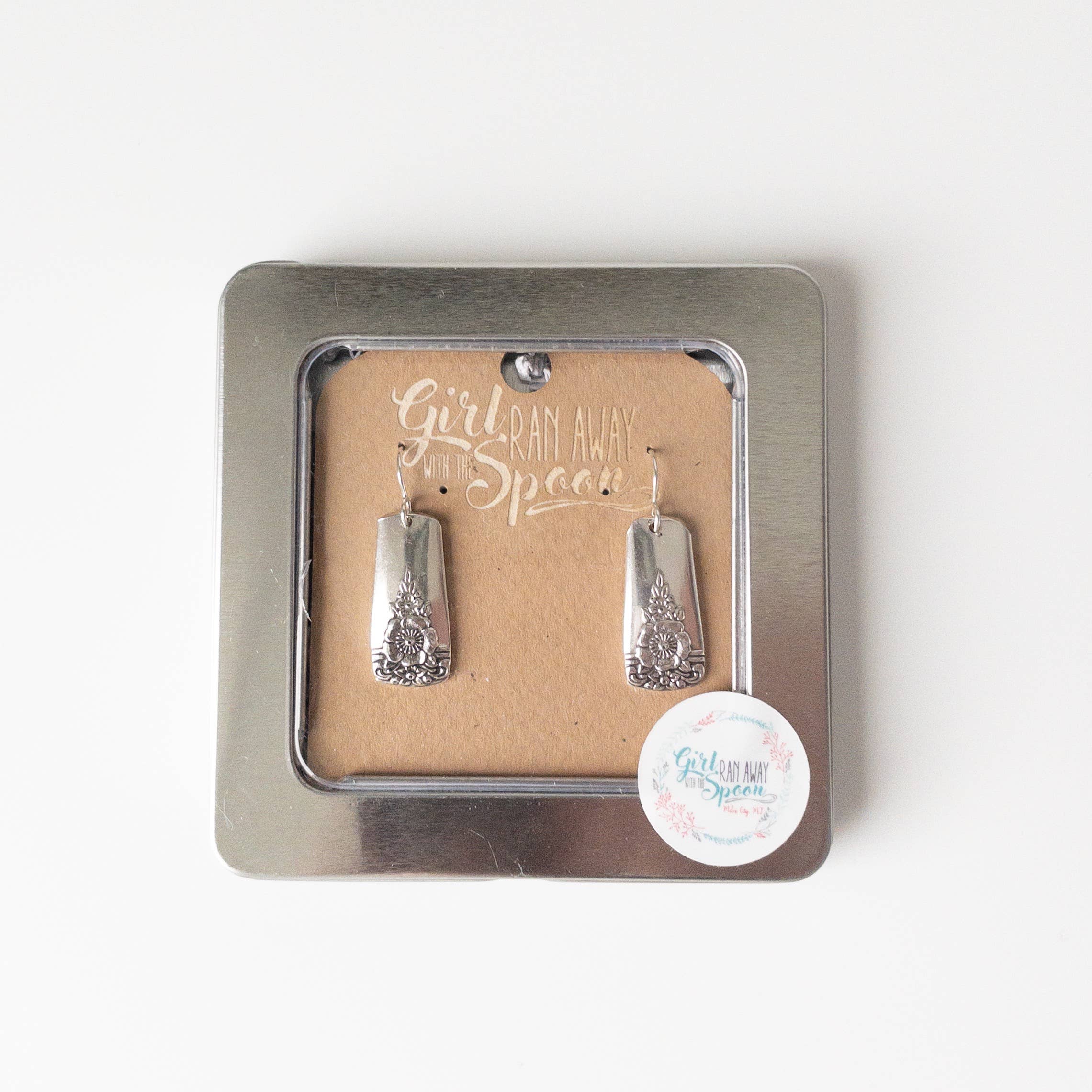 Girl Ran Away With the Spoon - Wholesale Dangle Earrings - Silverware Handle Earrings2