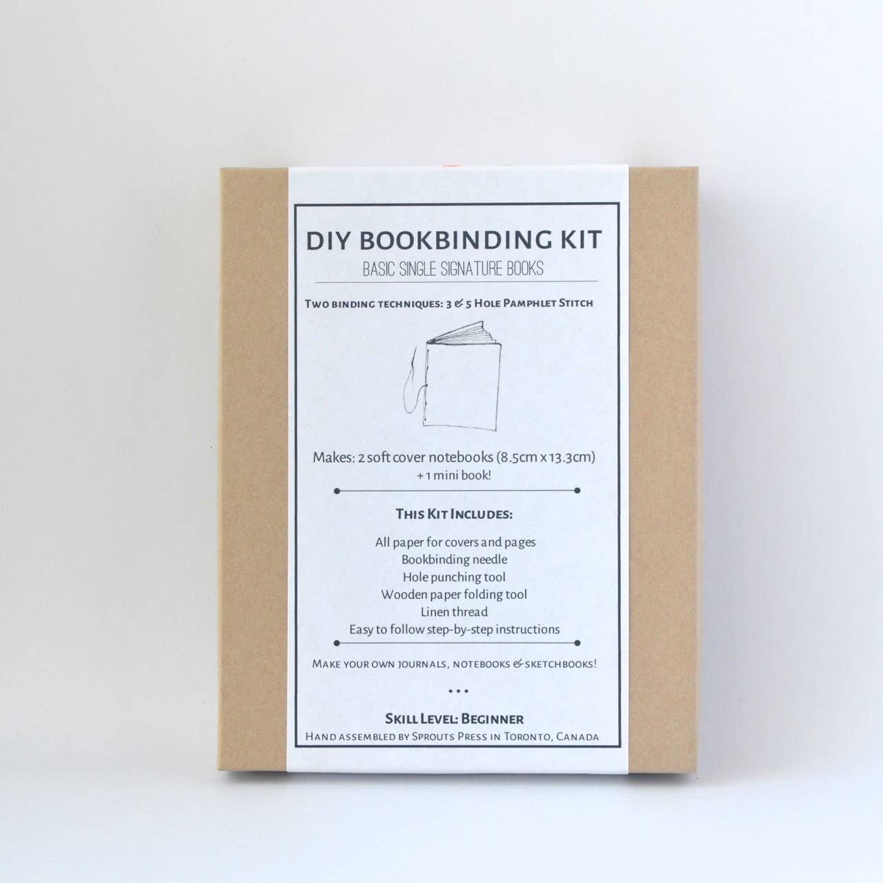Sprouts Press - Wholesale DIY Craft Kit - Starter Pack of 10 DIY Bookbinding Kit6