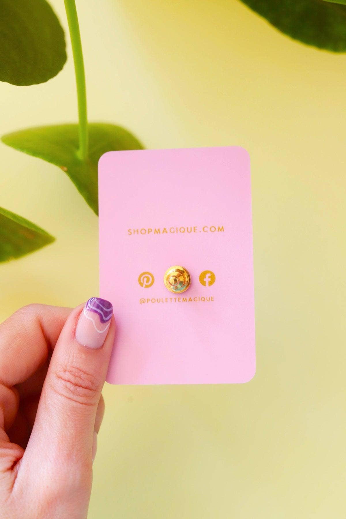 Poulette Magique - Wholesale Lapel Pin/Button - Maternity - Magic ex-voto pin1