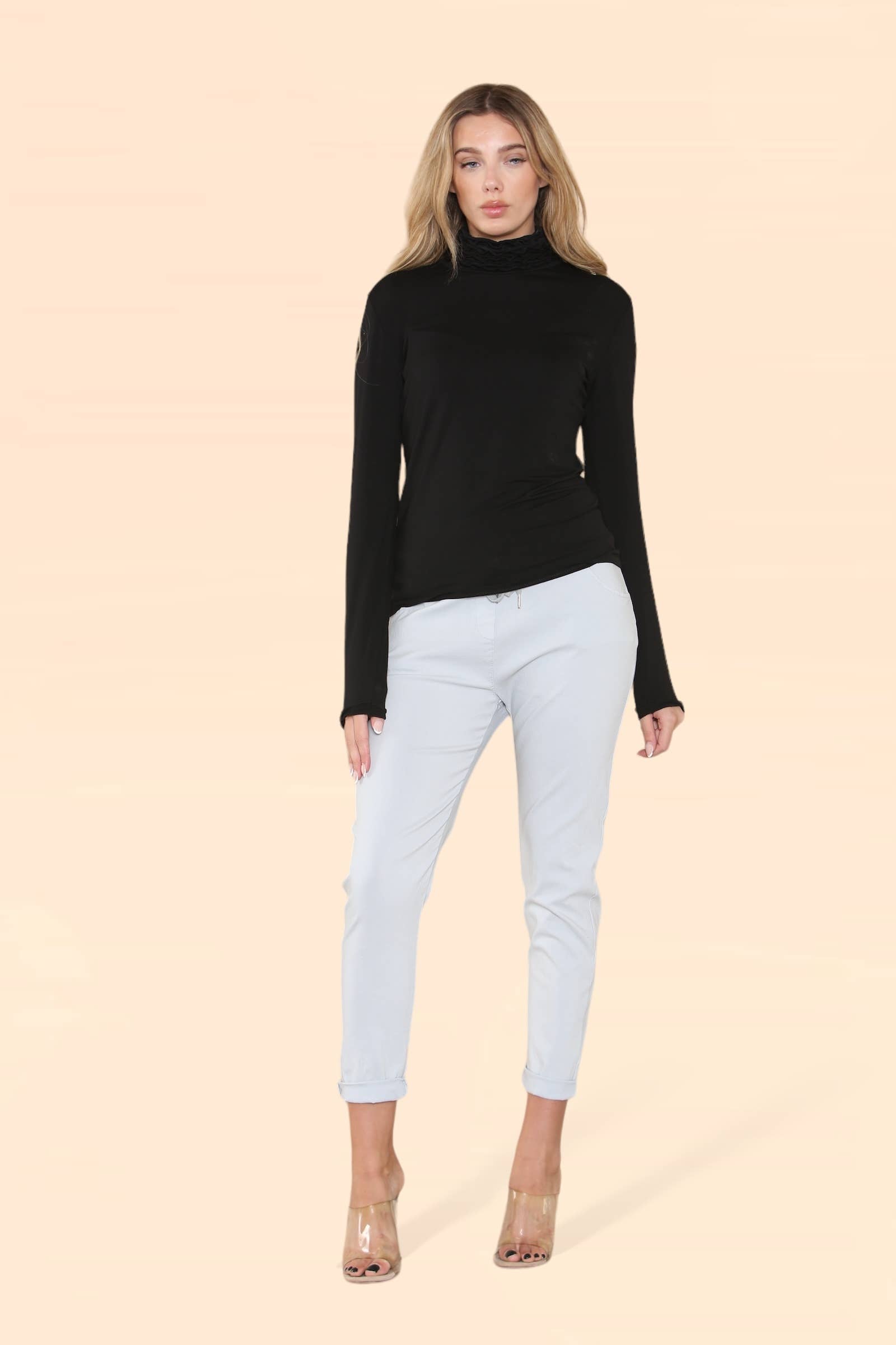 Kurt Muller – Calças - Mulher por atacado – Calças Mágicas Bi-Stretch Básicas47