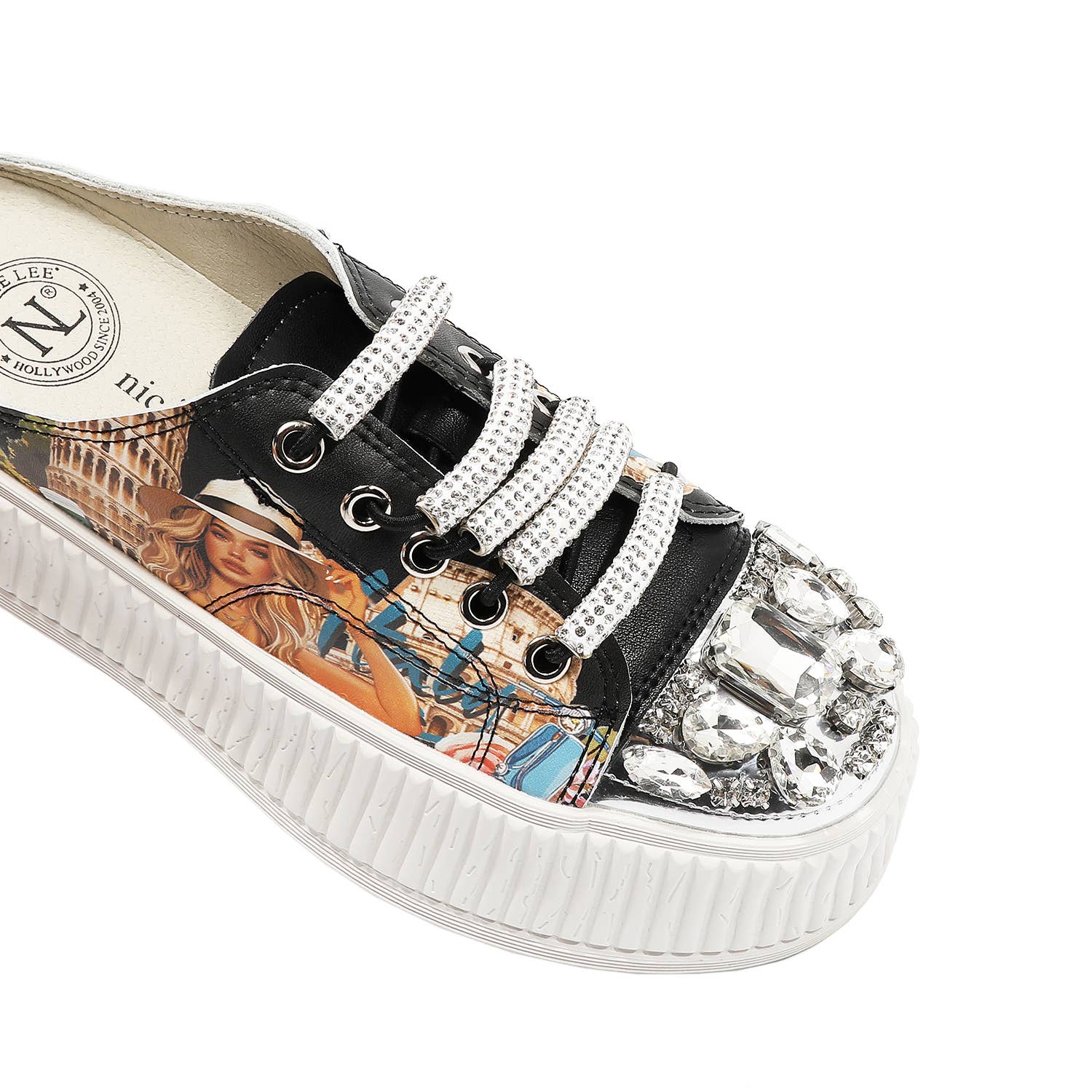 Nicole Lee USA - Wholesale Lifestyle Sneakers - Women's - MULE PLATFORM SNEAKERS8