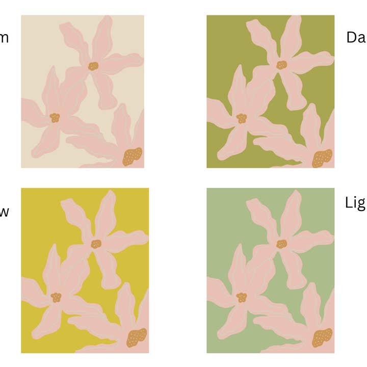 Sierra Rehrer Designs – Cartão de saudação diária por atacado – Cartão Boho Flowers 8