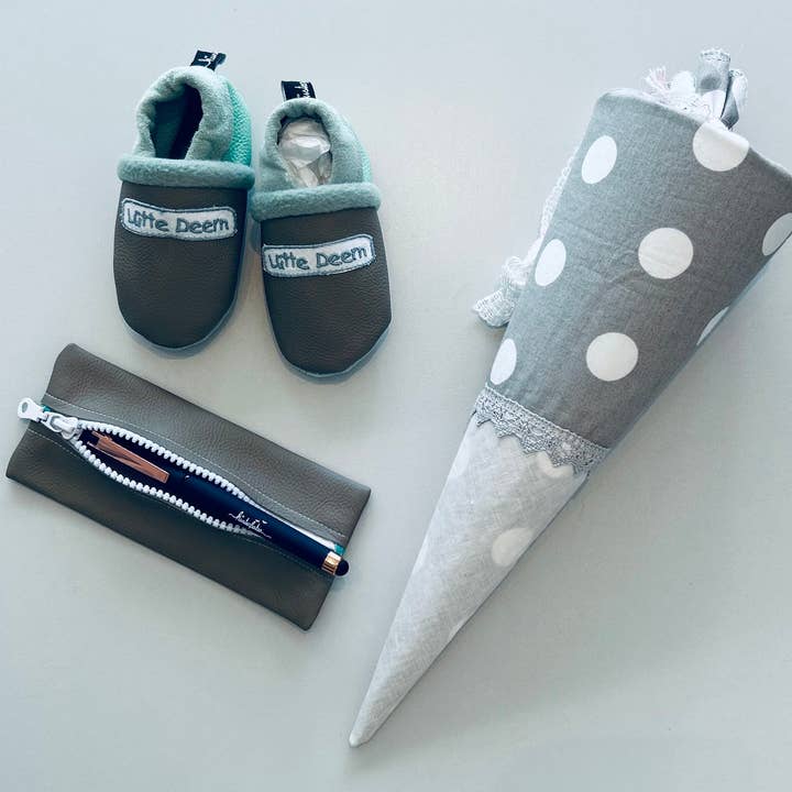 Küstenfieber® - Vendita all'ingrosso Confezioni regalo - Cono scolastico piccolo in cotone 100% - cono gemello, cono zucchero o per asilo2