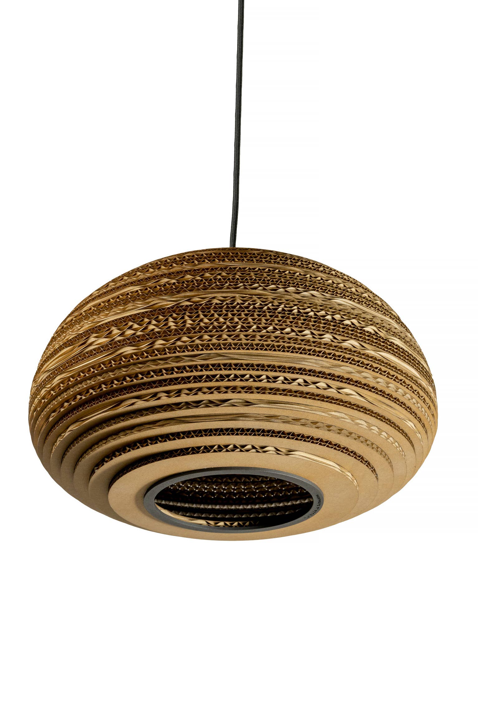 SOOA - Wholesale Kroonluchter/hangend licht - Kartonnen hanglamp ORGANIC L1