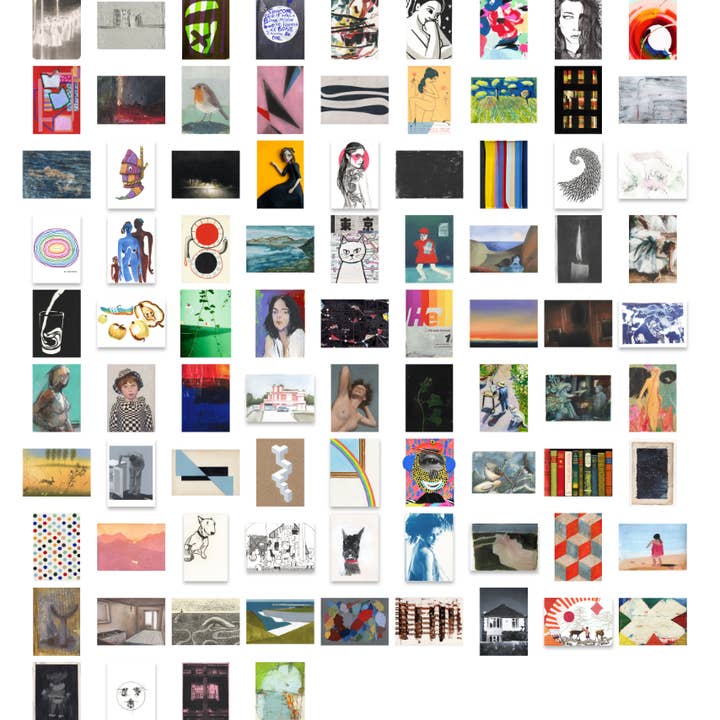 Art on a Postcard – Großhandel Postkarten-Set – Kunst auf einer Postkarte 2016 Boxset 85 Postkarten2