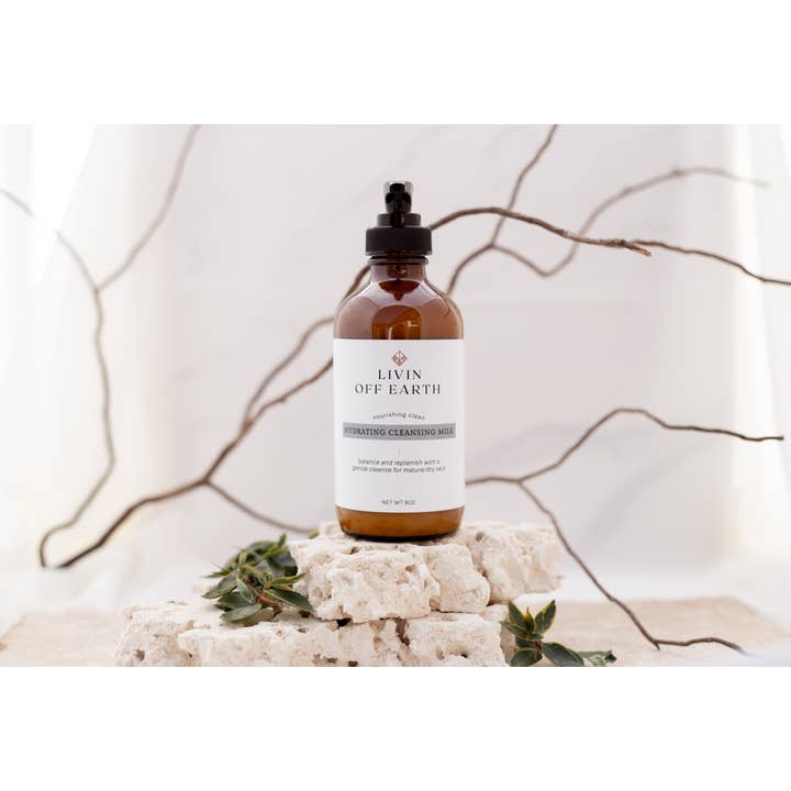 Återfuktande rengörande mjölk för wholesale av Livin Off Earth