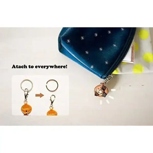 VANCA CRAFT - Wholesale Sleutelhanger - Uniseks - Bullterriër Leren Honden Huisdier Handgemaakte Sleutelhanger Tas Bedel3