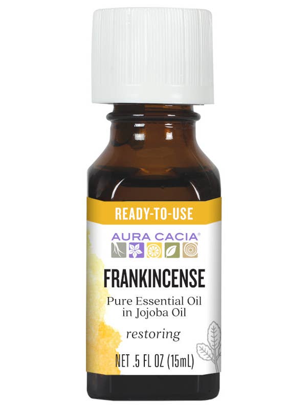 Ready To Use Frankincense Essential Oil In Jojoba Oil for wholesale by Aura Cacia