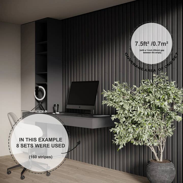 ATB-Sound sp. z o. o. - Wholesale Wall Accent - Lamela-5 Acoustic Slat Wood Panels 2" | Wooden Wall Decor6