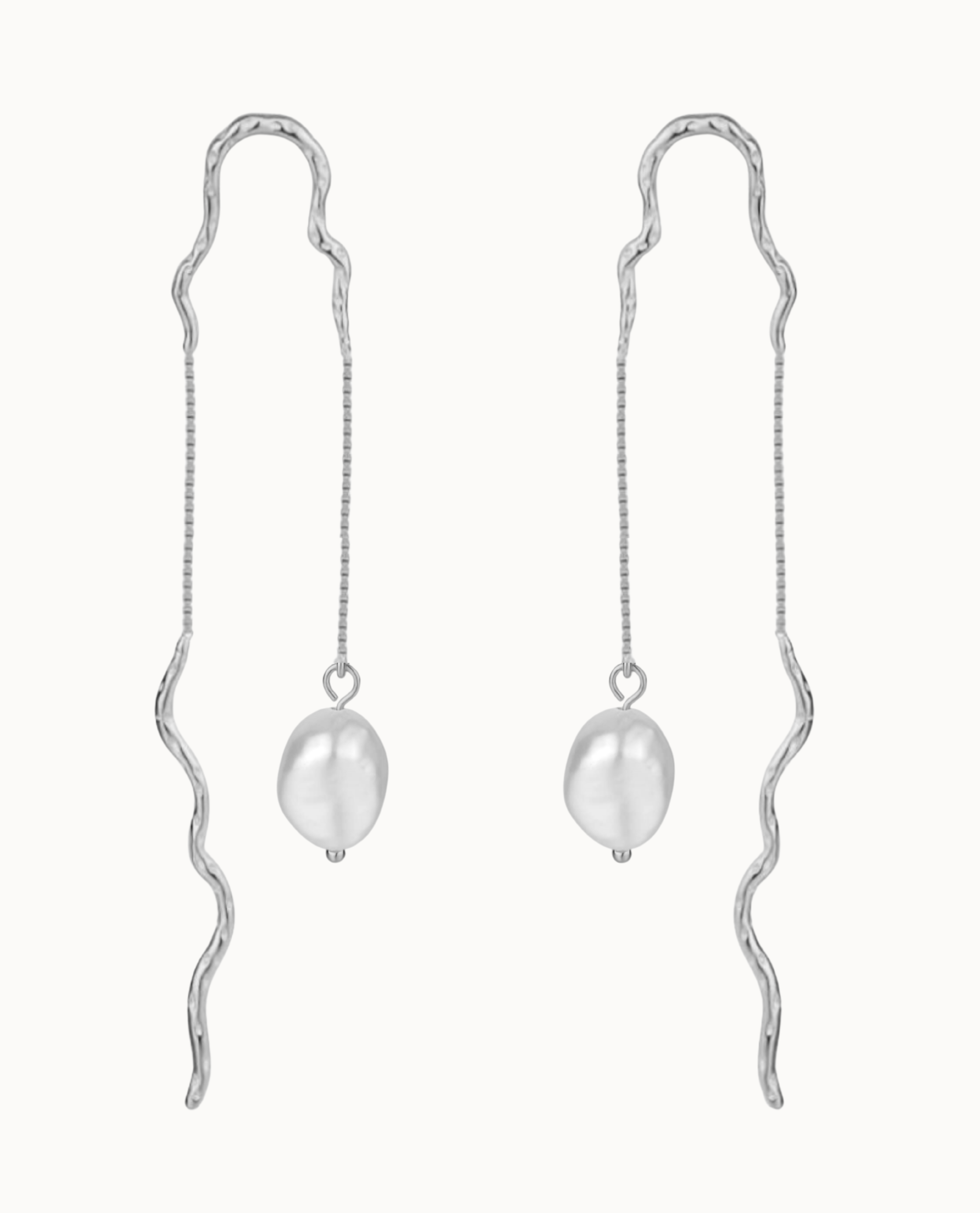 Nava Copenhagen - Wholesale Dangle Earrings - Raja Earrings - Silver0