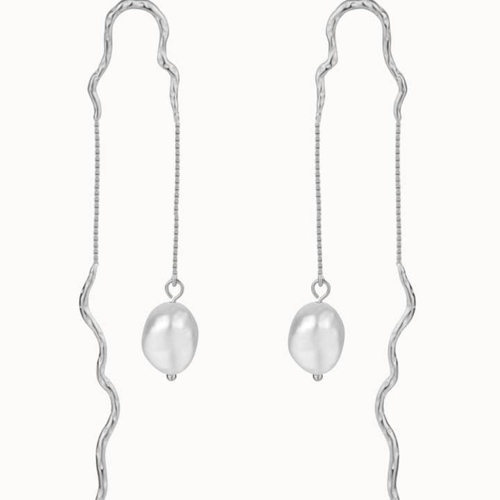 Nava Copenhagen - Wholesale Dangle Earrings - Raja Earrings - Silver0