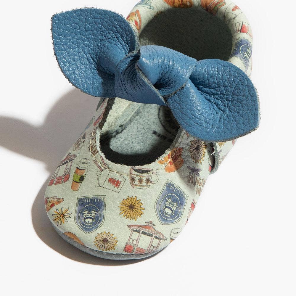Freshly Picked - Wholesale Crib Shoes - Baby - Gilmore Girls Knotted Bow Baby Shoe1