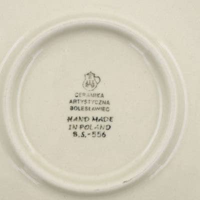 Dinner Plate 10½-inch Dachshund Theme for wholesale by Polmedia Polish Pottery