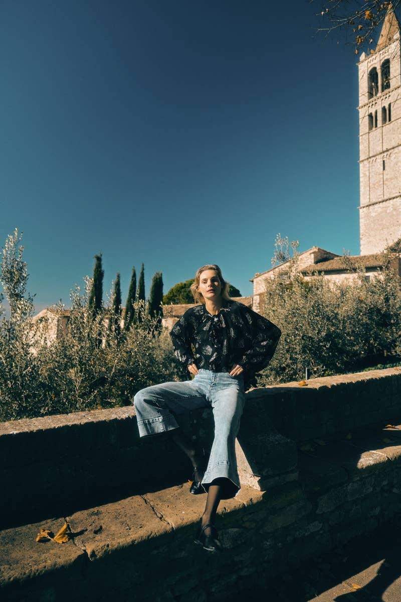 DARK OPEN PACK HIGH RISE CROP WIDE JEANS-KC7479D for wholesale on Faire0