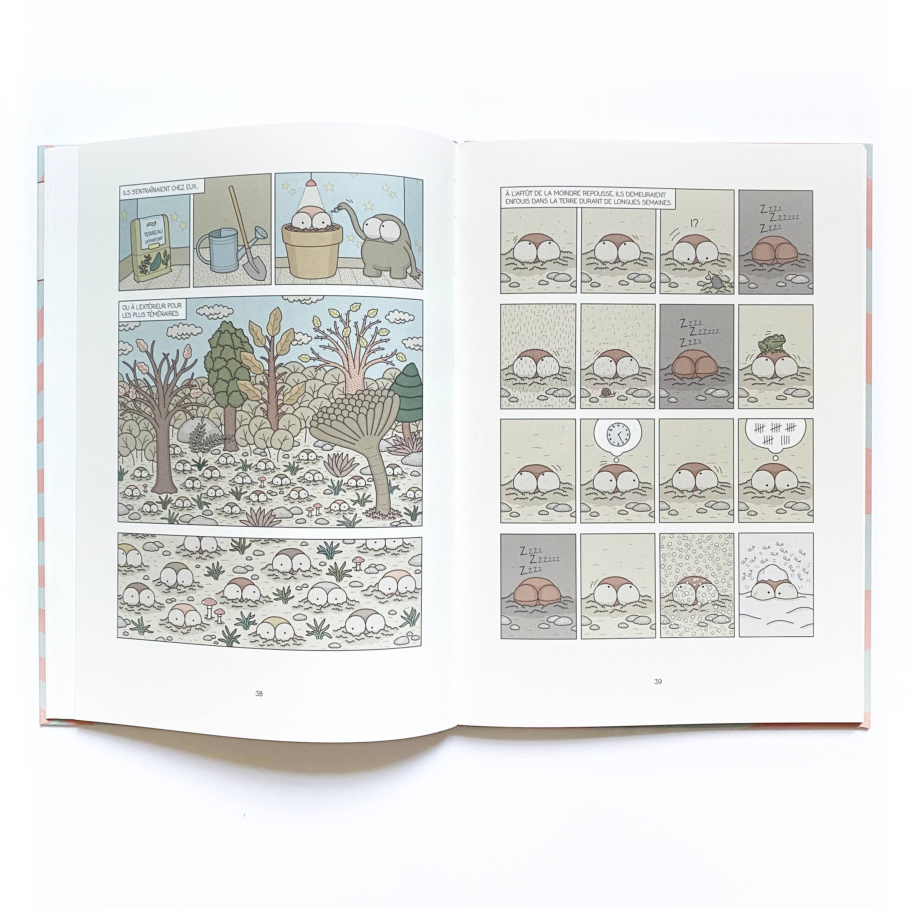 La Partie - Wholesale Graphic Novel - The Miniminimus / Humor / Ecology / Feminism / Comic Book5