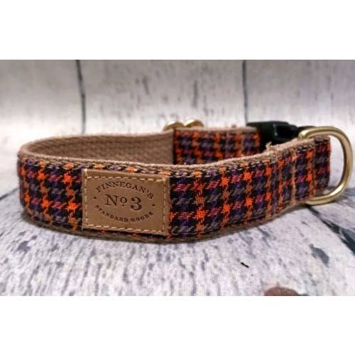 1" PERSIMMON CHECK COLLAR for wholesale by Finnegan’s Standard Goods