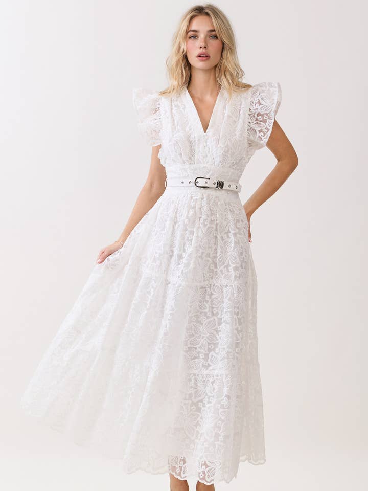 ABITO CON DETTAGLIO FRONTALE A BOTTONI per la vendita all'ingrosso da parte di Dear Daisy