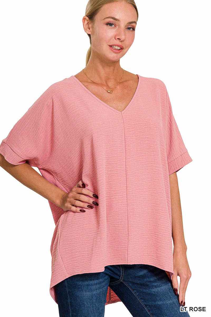 42POPS - Wholesale Blouse - Women's - `.Airflow Dolman Short Sleeve Top5