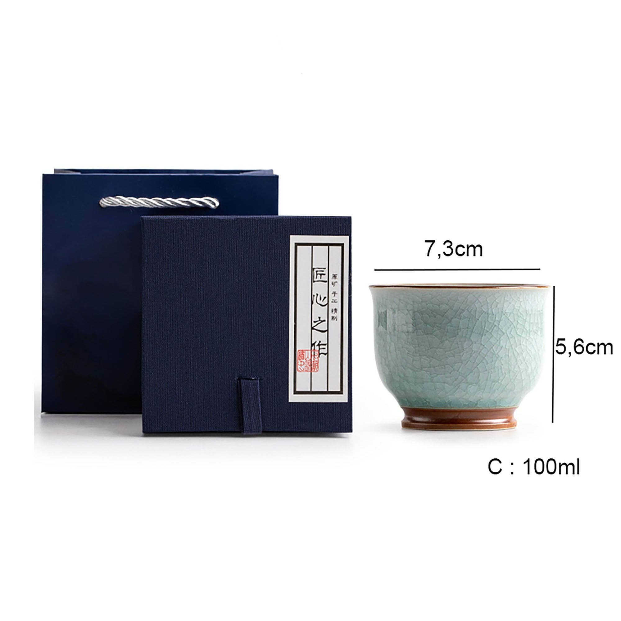 MinoCraft - Wholesale Theekopje - Ru celadon theekop meester5