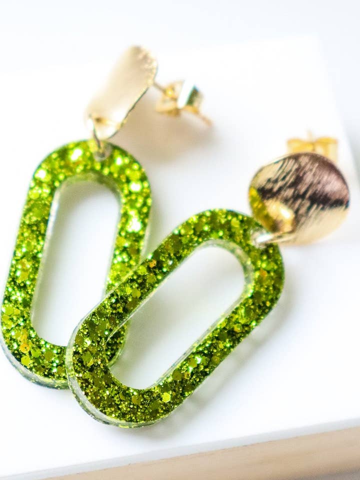 Marie Citron Vert earrings for wholesale by CG Home