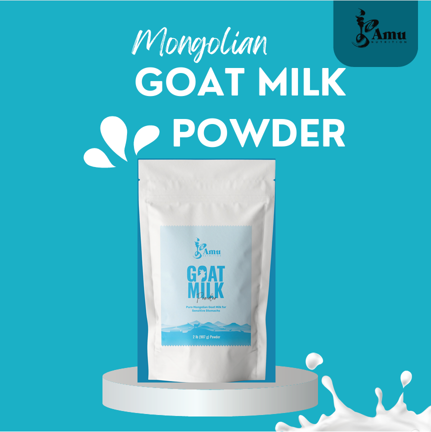 Amu Nutrition - Wholesale Protein/superfood powder - Pure Goat Milk Powder 1lb– Ideal for Baking, Pets, Cosmetics1