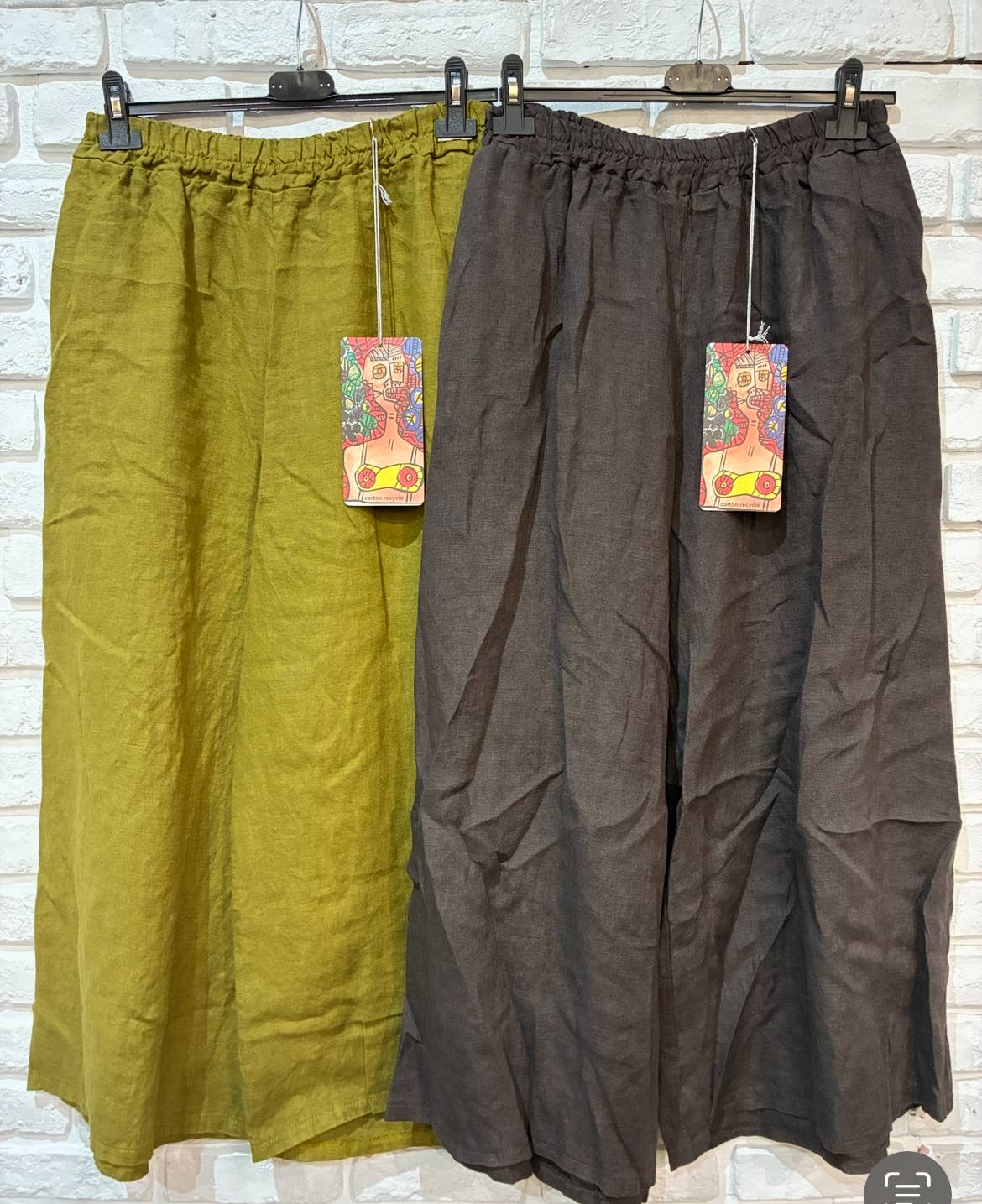 la maison des fibres naturelles – Großhandel Hose – Damen – Leinenhose 6272 aus 100 % Leinen24