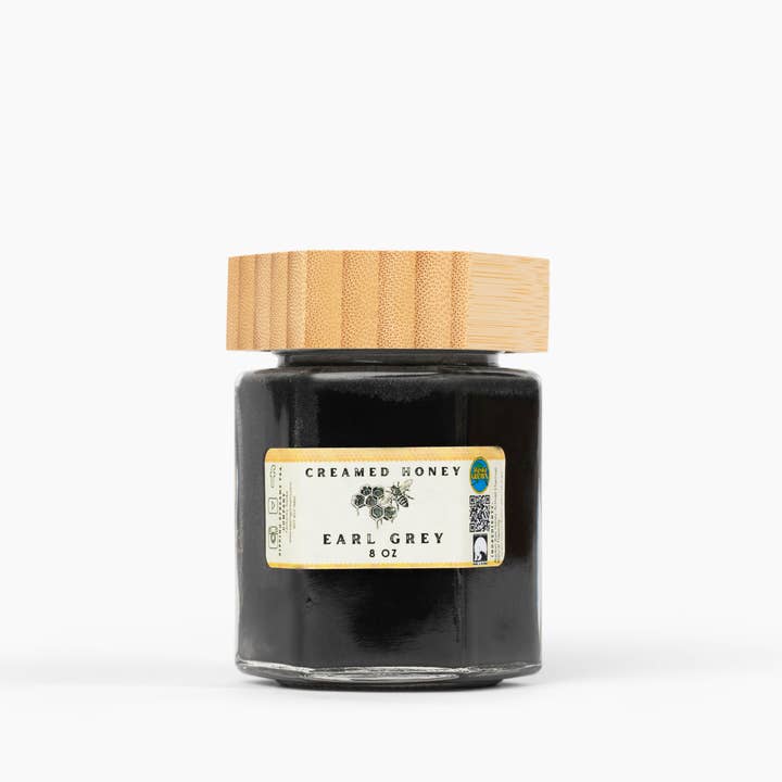 Sipping Streams Tea Company – wholesale Honey – Creamed Honey 8 oz Jar - 4 Different Flavors