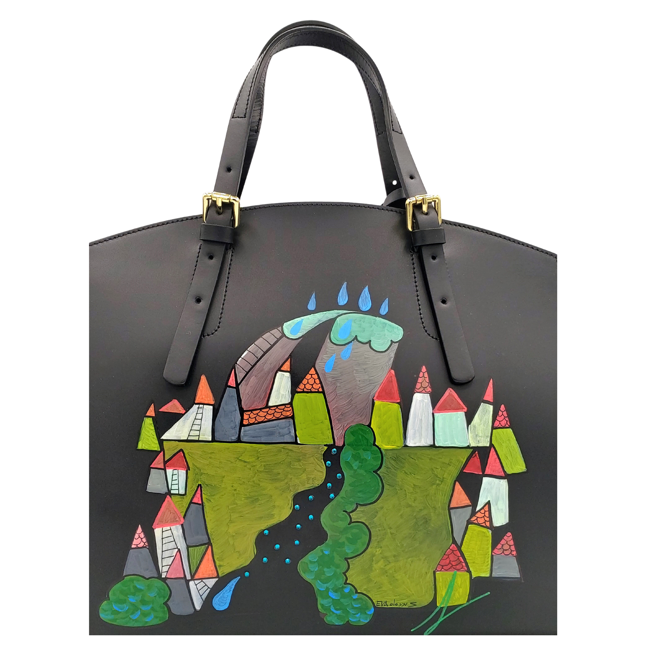 Eva Zuccolo - Vendita all'ingrosso Borsa con manico - Donna - Pluie1