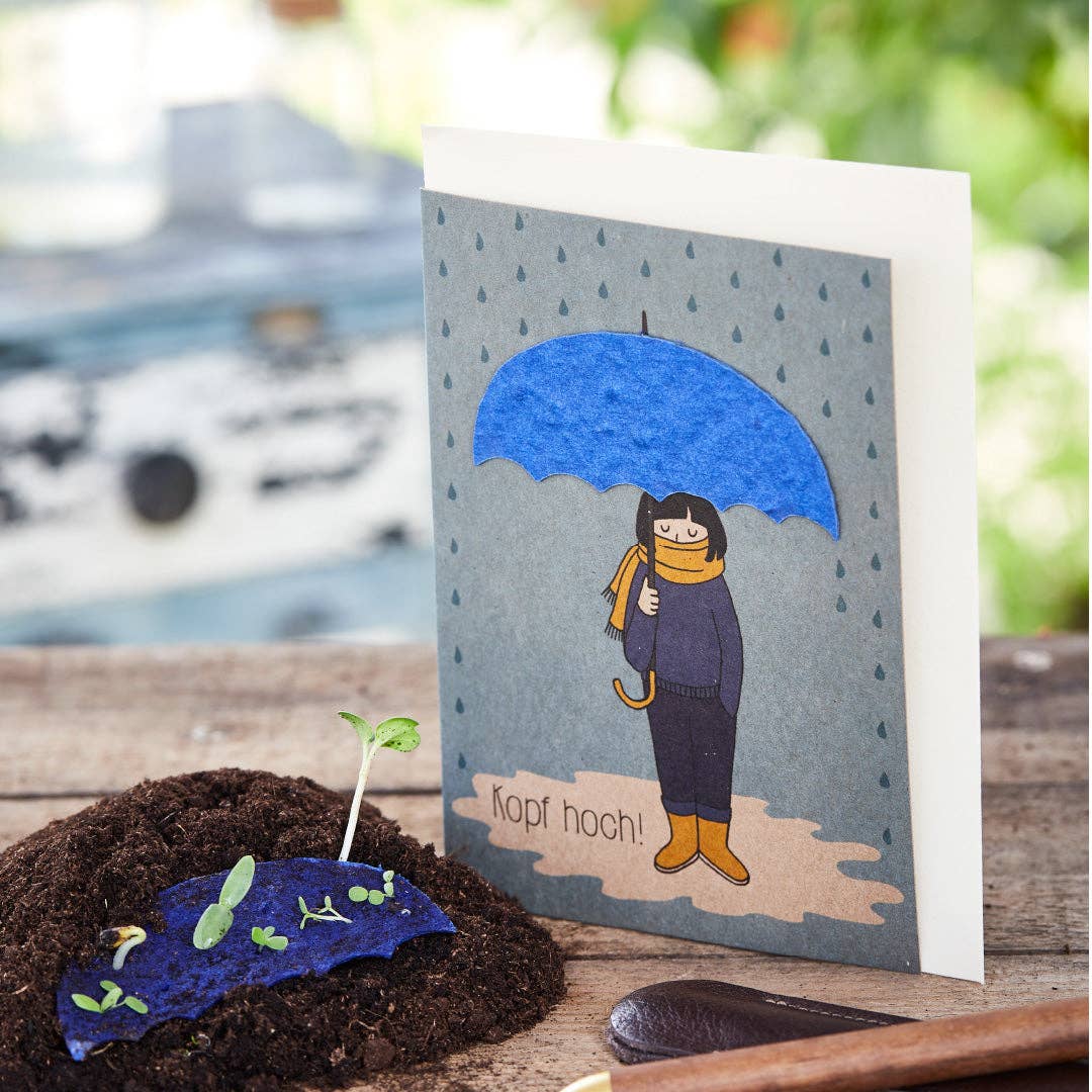 TDJ Stadtgärtner GmbH - Wholesale Everyday Greeting Card - Greeting Card - Chin Up0