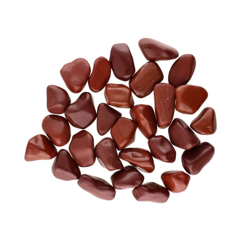 Vives de la Cortada S.L - Wholesale Spiritual Stone/Crystal - Rodados de Jaspe Rojo 2x1cm1