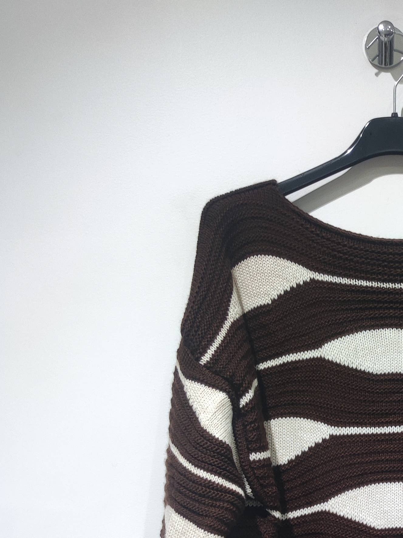 Pomelo paris - Wholesale Knit Sweater - Women's - ROMA Waves Geometry2