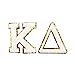 The Crafty Engineer - Wholesale Patch - Kappa Delta Iron-On Patch Set3