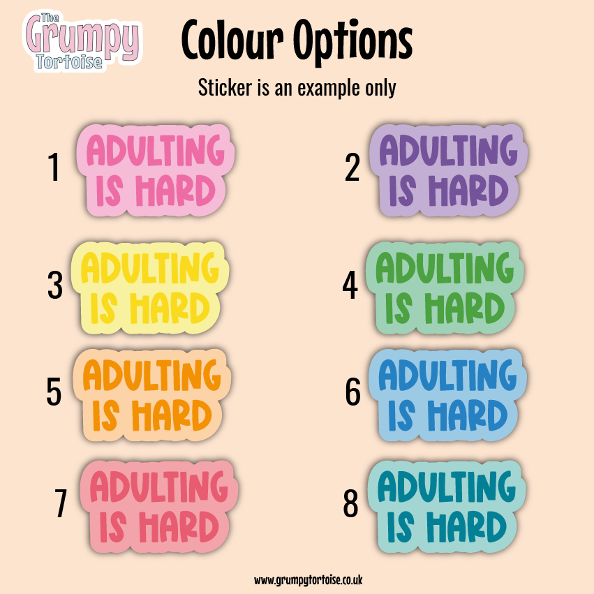 The Grumpy Tortoise - Wholesale Sticker - Waterproof Sticker - My social battery is dead Single Sticker - Sarcastic Sticker - Funny Sticker - Sassy3