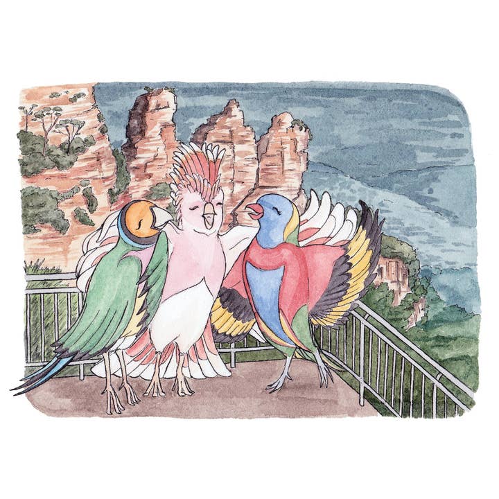 Erlenmeyer Art - Wholesale Everyday Greeting Card - Three Sisters - Greeting Card