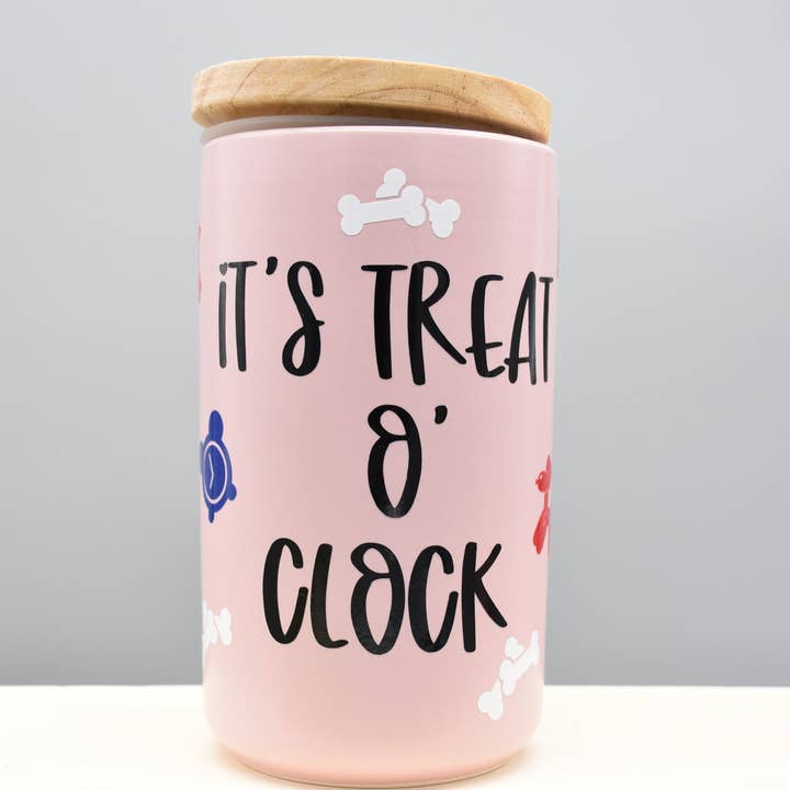 Leckerlieglas | It´s treat o´clock für den Großhandel von pinkabell e.U.